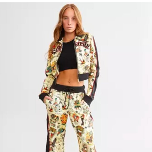 NWT  ED HARDY Y2K Track Jacket Multicolor - Picture 7 of 12